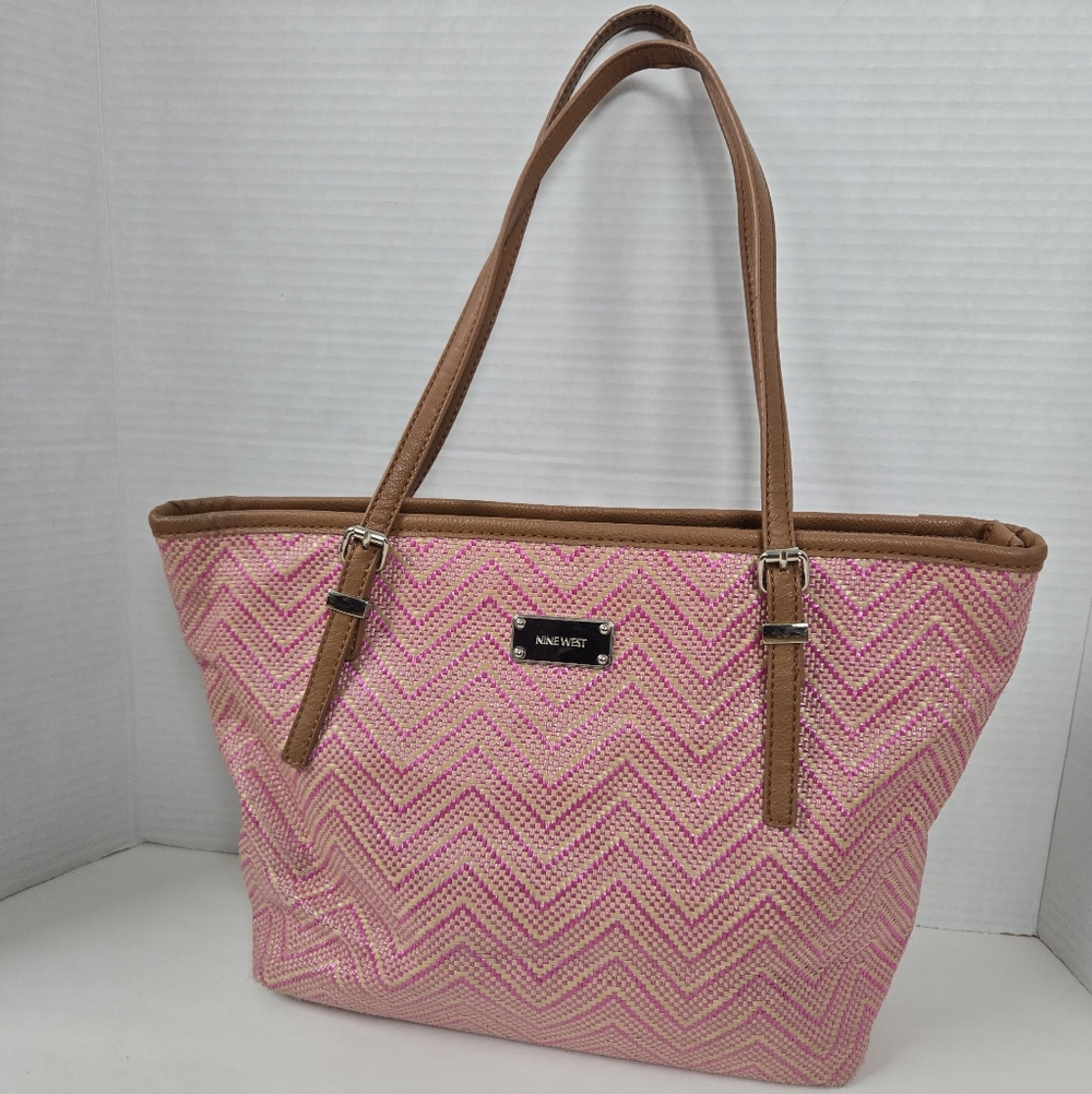 Nine West Pink Tote Bag